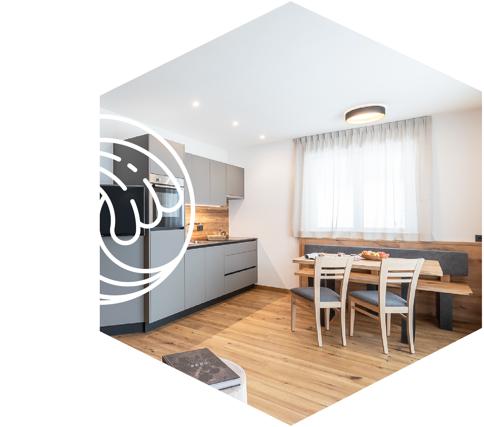 Apartment Ega in Villnöss - Ferienwohnung in Südtirol